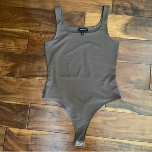 New without tags Banana Republic Bodysuit in a delicious Coffee Brown